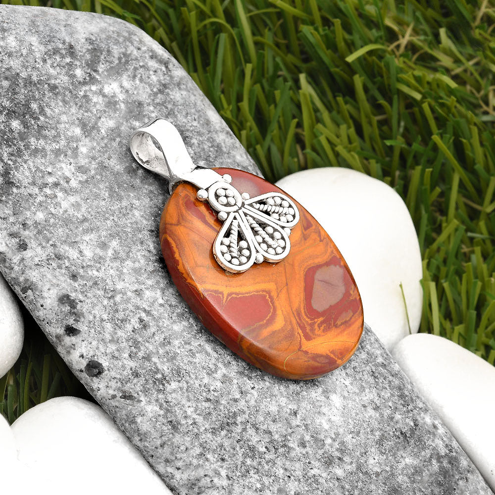 Natural Noreena Jasper Pendant P-1469 SDP107625