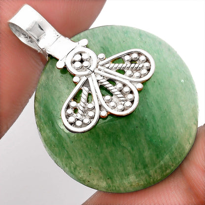 Natural Green Aventurine Pendant P-1469 SDP107629