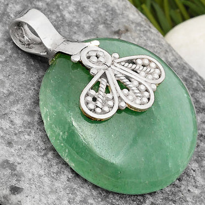 Natural Green Aventurine Pendant P-1469 SDP107629