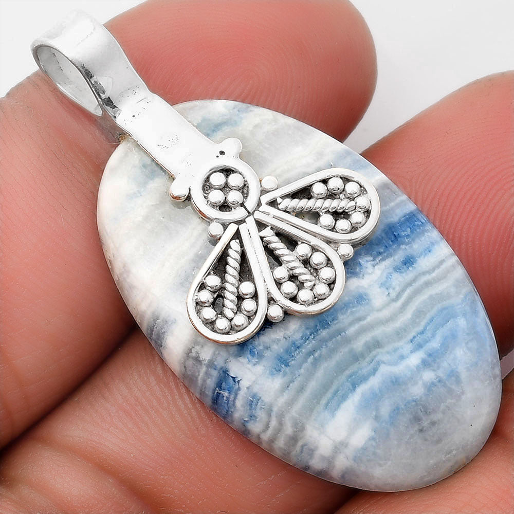 Natural Blue Scheelite - Turkey Pendant P-1469 SDP107635
