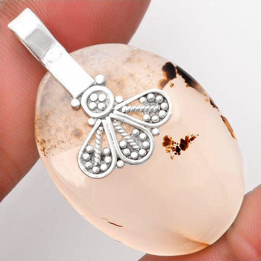 Natural Montana Agate - USA Pendant P-1469 SDP107639