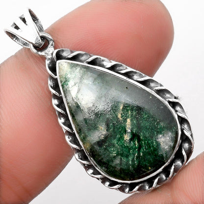 Natural Green Aventurine Pendant P-1081 SDP107696