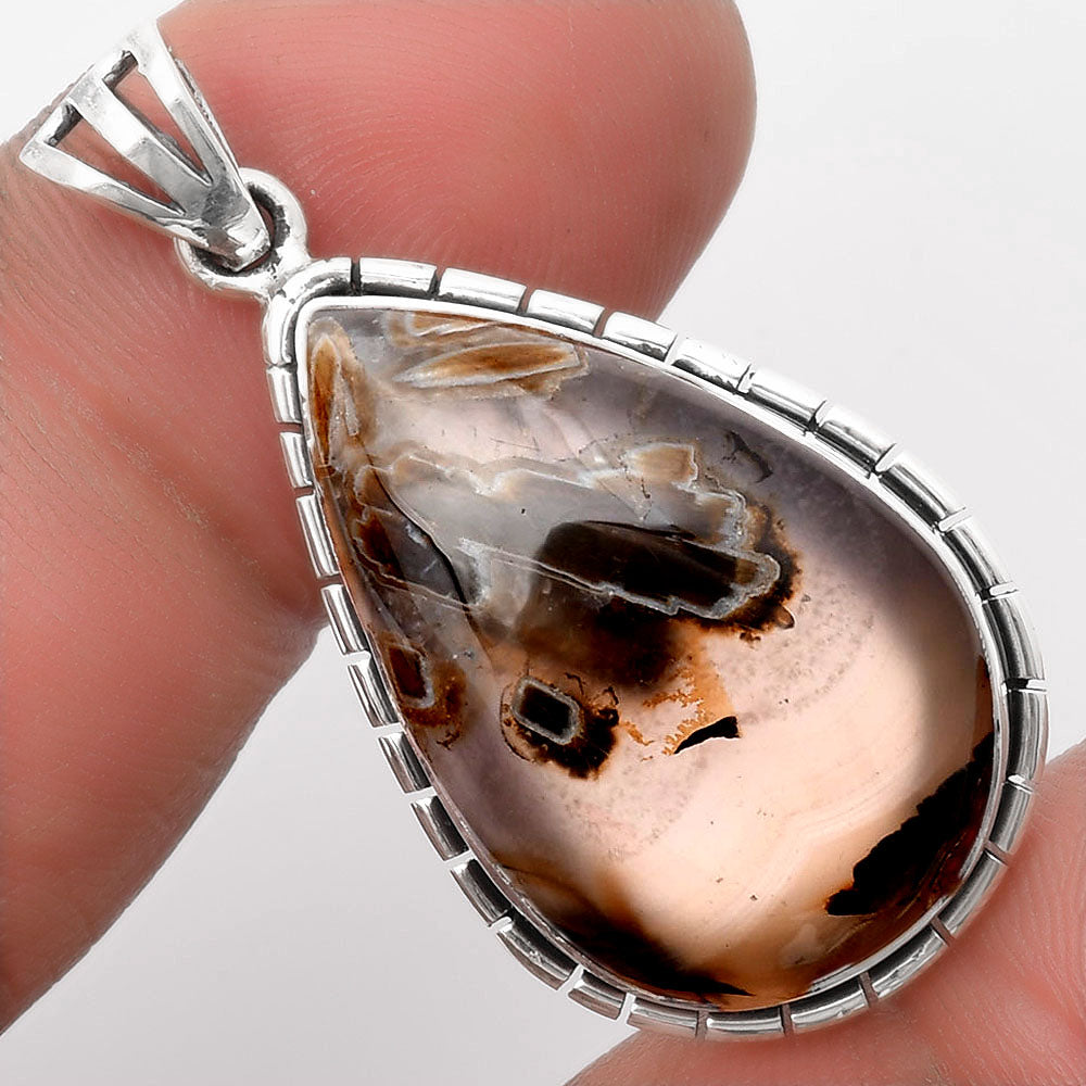 Natural Tube Agate - Turkish Pendant P-1065 SDP107758