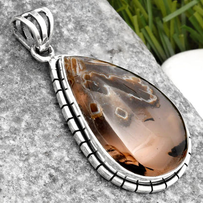 Natural Tube Agate - Turkish Pendant P-1065 SDP107758