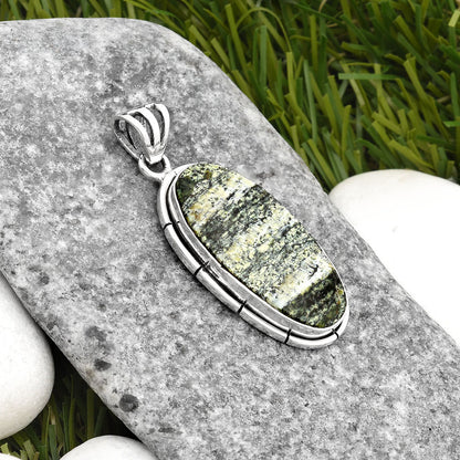 Natural Chrysotile Pendant P-1065 SDP107763