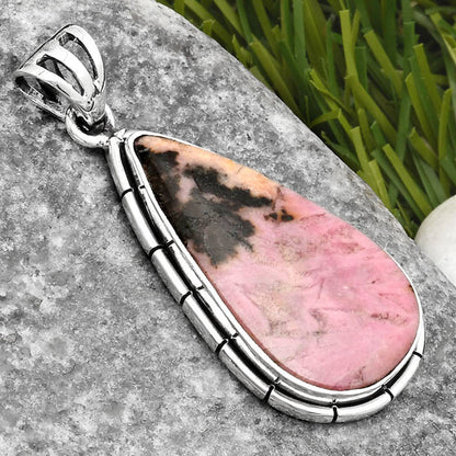 Natural Rhodonite Pendant P-1065 SDP107967