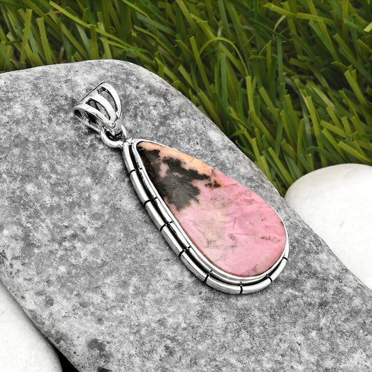 Natural Rhodonite Pendant P-1065 SDP107967