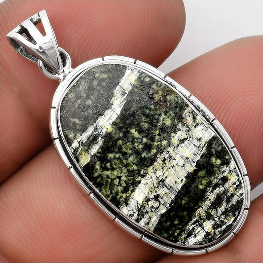 Natural Chrysotile Pendant P-1065 SDP107978