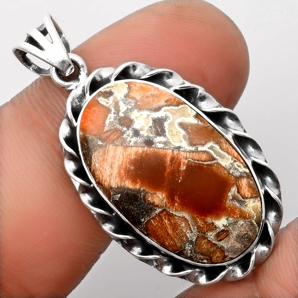 Natural Tabu Jasper Pendant P-1081 SDP108002