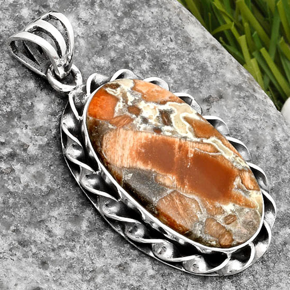 Natural Tabu Jasper Pendant P-1081 SDP108002