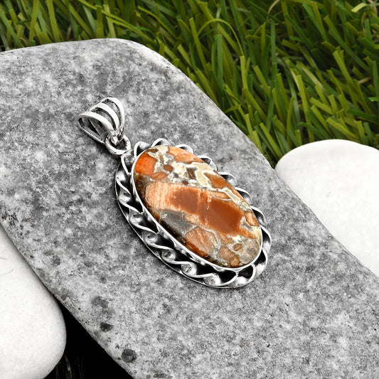 Natural Tabu Jasper Pendant P-1081 SDP108002