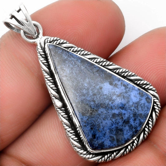 Natural Dumortierite Quartz Pendant P-1074 SDP108065