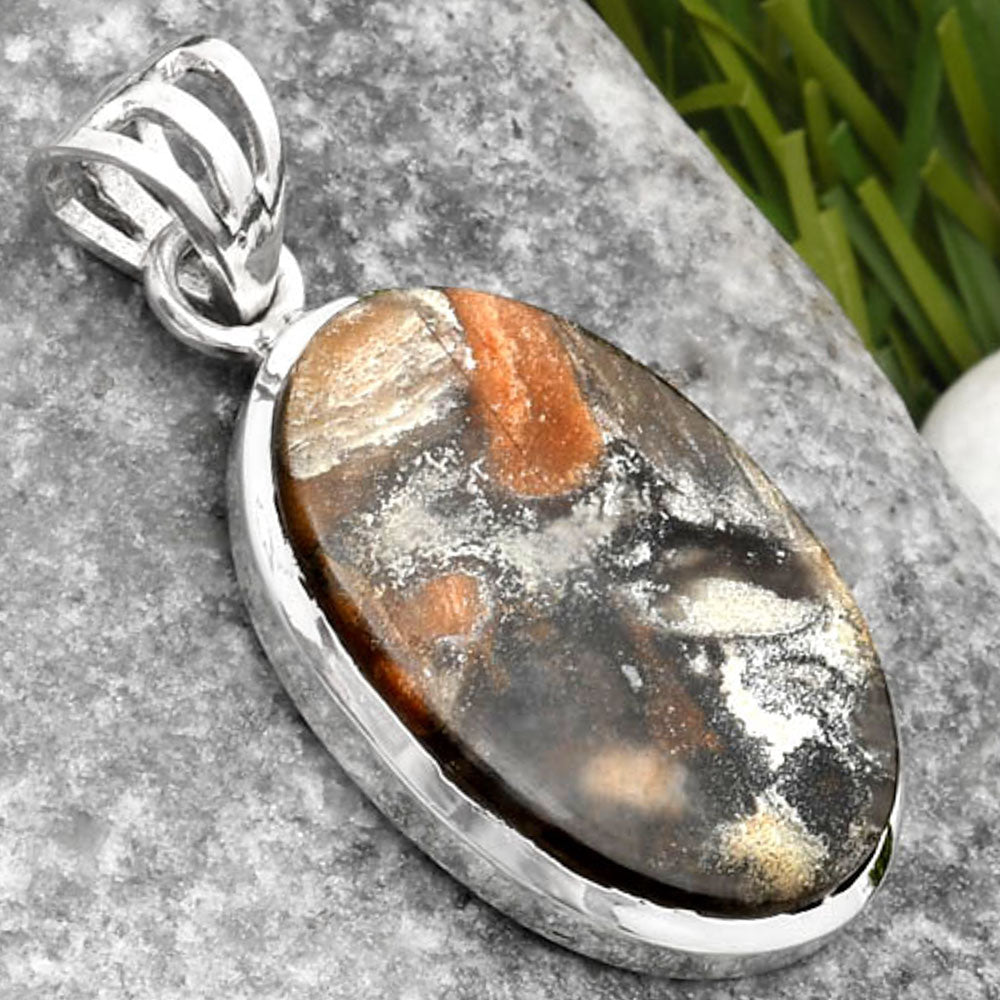 Natural Tabu Jasper Pendant P-1002 SDP108089