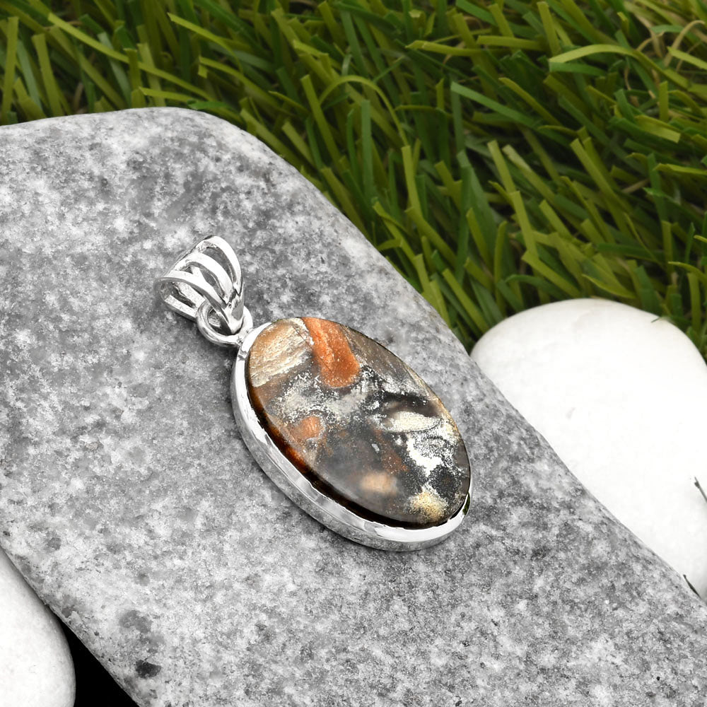 Natural Tabu Jasper Pendant P-1002 SDP108089