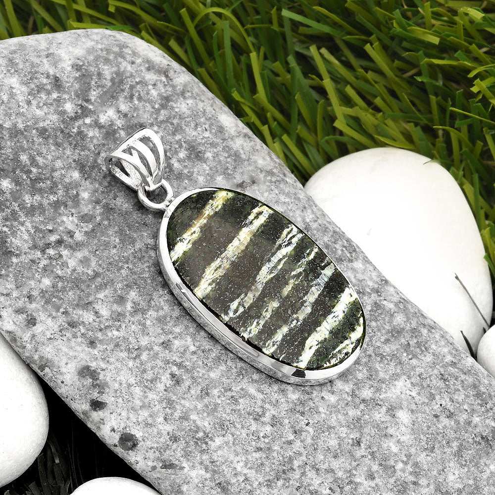 Natural Chrysotile Pendant P-1002 SDP108110