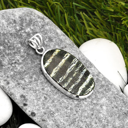 Natural Chrysotile Pendant P-1002 SDP108110