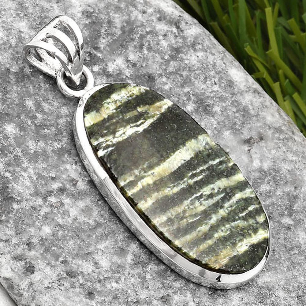 Natural Chrysotile Pendant P-1002 SDP108115