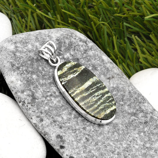 Natural Chrysotile Pendant P-1002 SDP108115