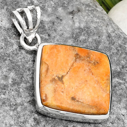 Natural Coral Jasper Pendant P-1002 SDP108140