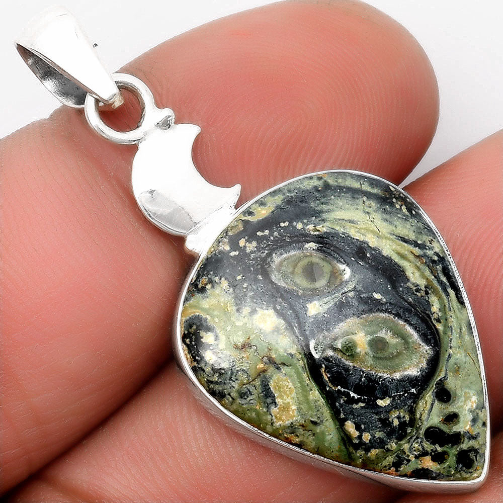 Natural Star Galaxy Jasper Pendant P-1368 SDP108162