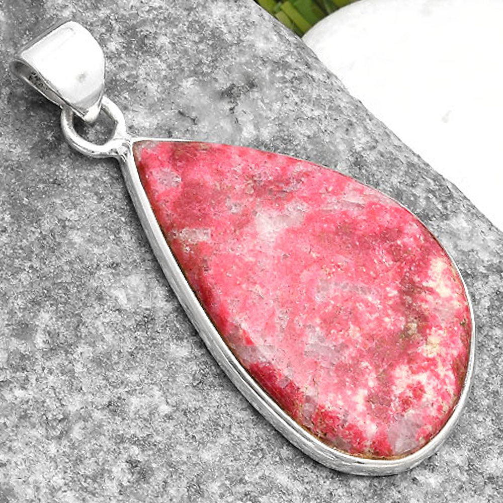 Natural Pink Thulite - Norway Pendant P-1001 SDP108484