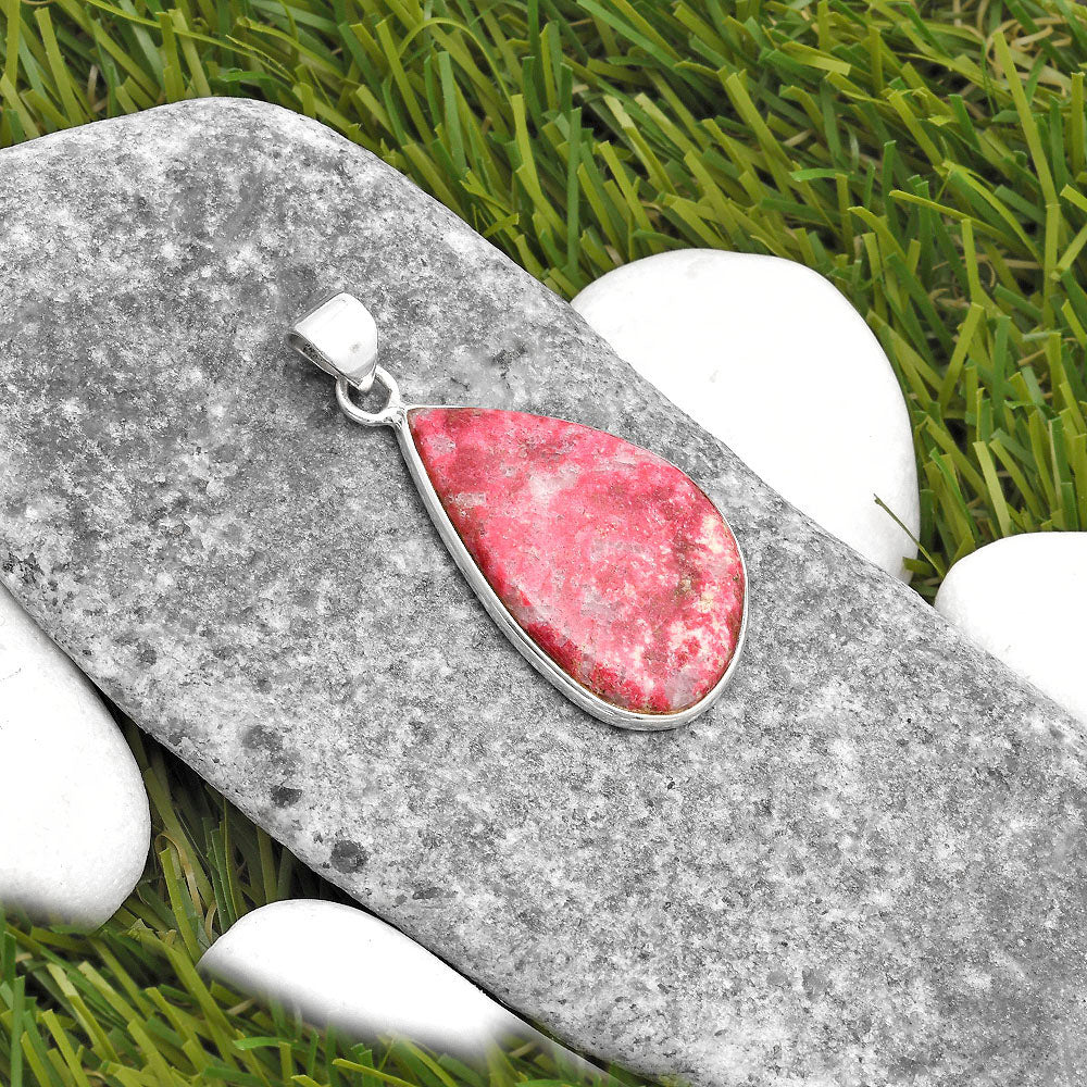 Natural Pink Thulite - Norway Pendant P-1001 SDP108484
