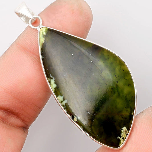 Natural Chrome Chalcedony Pendant P-1001 SDP108542