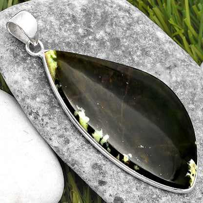 Natural Chrome Chalcedony Pendant P-1001 SDP108542