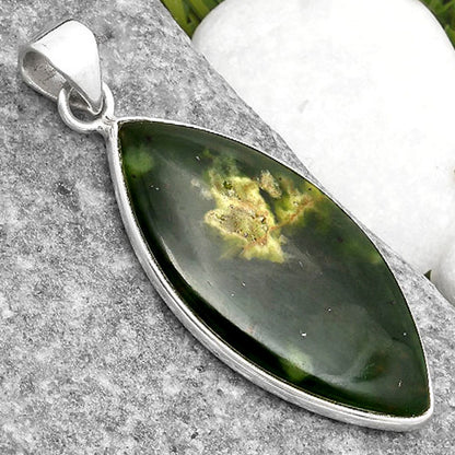 Natural Chrome Chalcedony Pendant P-1001 SDP108555