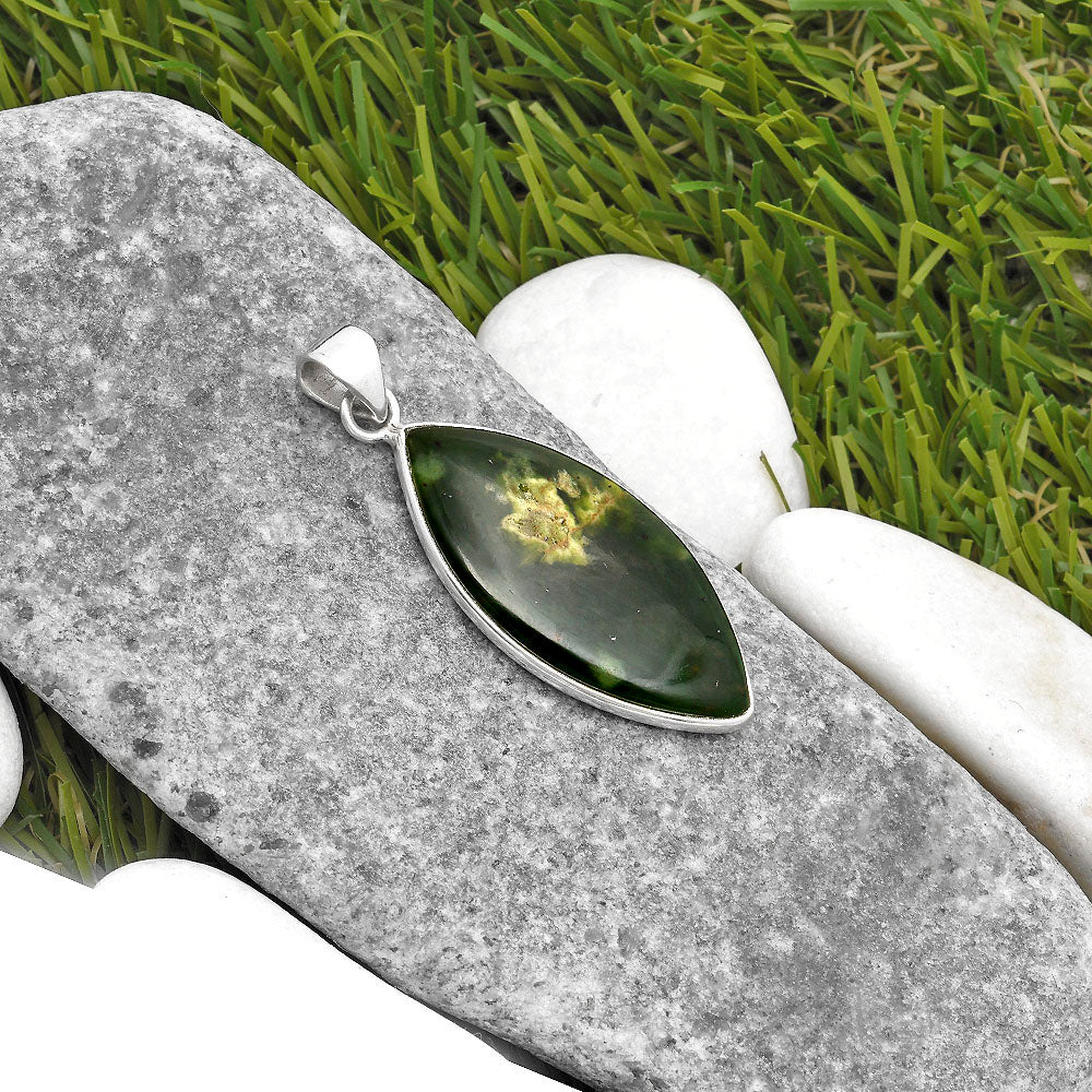 Natural Chrome Chalcedony Pendant P-1001 SDP108555