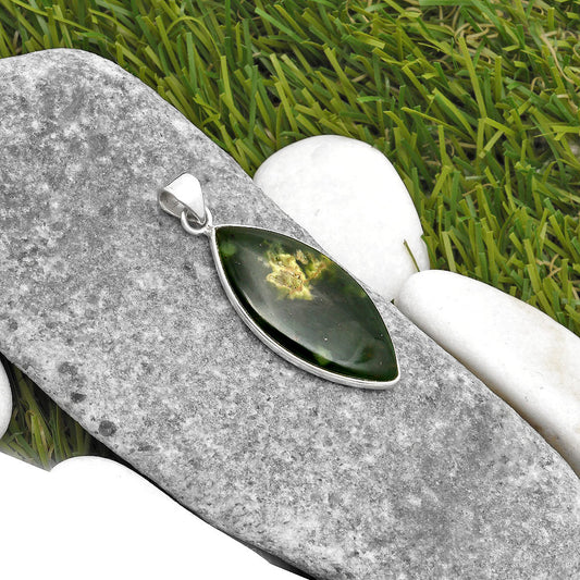 Natural Chrome Chalcedony Pendant P-1001 SDP108555