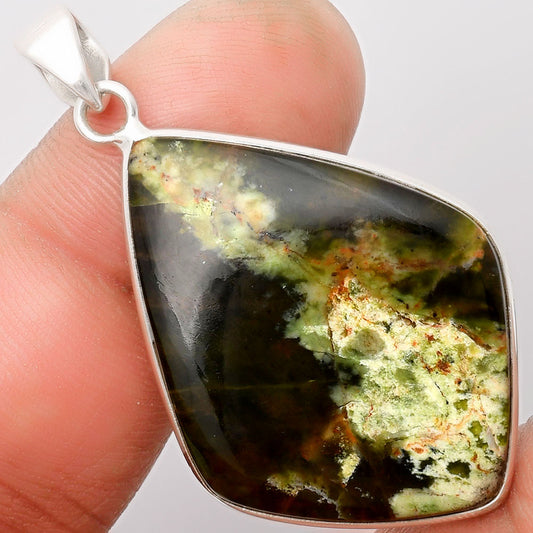 Natural Chrome Chalcedony Pendant P-1001 SDP108578