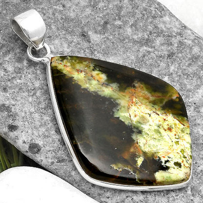 Natural Chrome Chalcedony Pendant P-1001 SDP108578