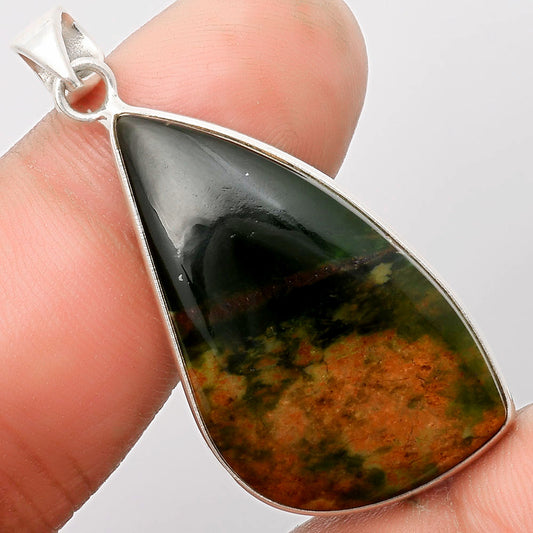 Natural Chrome Chalcedony Pendant P-1001 SDP108587