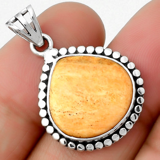 Natural Coral Jasper Pendant P-1052 SDP108926