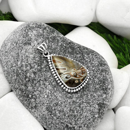 Natural Tube Agate - Turkish Pendant P-1052 SDP108935