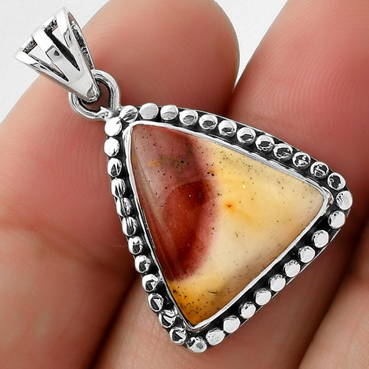 Natural Red Mookaite Pendant P-1052 SDP108938