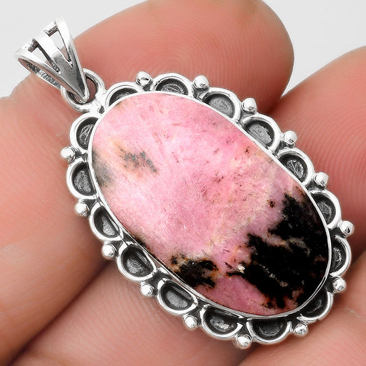 Natural Rhodonite Pendant P-1080 SDP108963