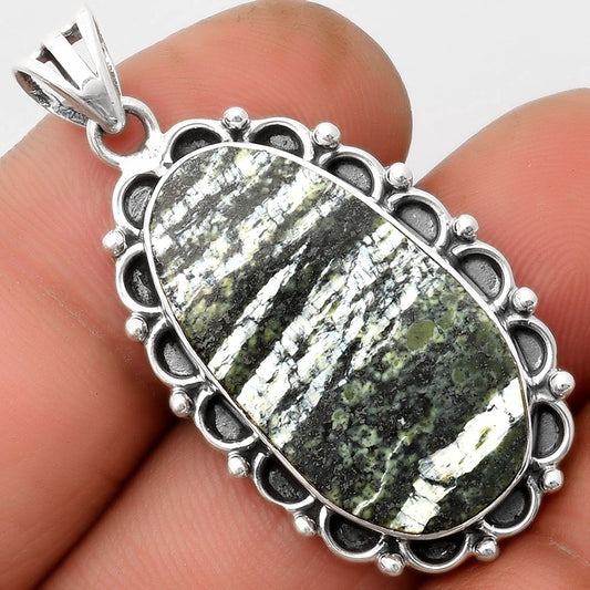 Natural Chrysotile Pendant P-1080 SDP108975