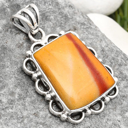 Natural Red Mookaite Pendant P-1080 SDP108982