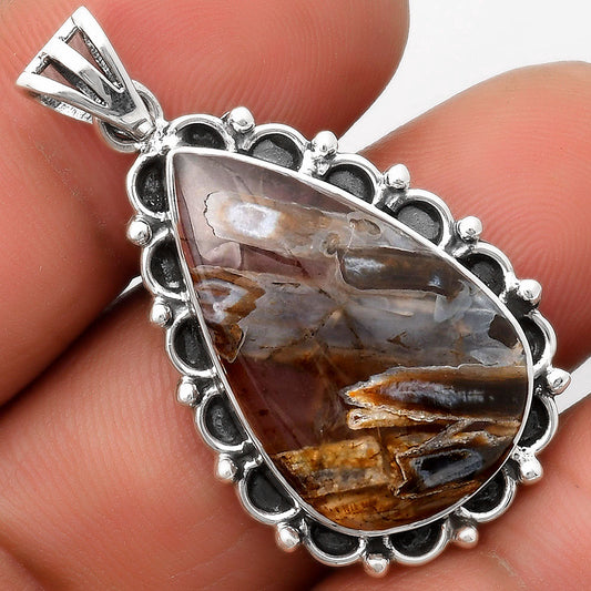 Natural Tube Agate - Turkish Pendant P-1080 SDP108987