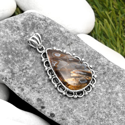 Natural Tube Agate - Turkish Pendant P-1080 SDP108987
