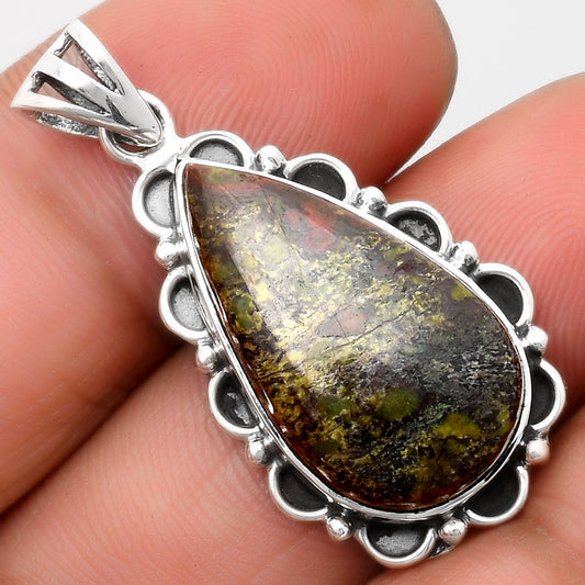 Dragon Blood Stone - South Africa Pendant P-1080 SDP109007