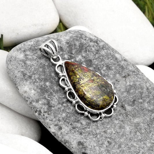 Dragon Blood Stone - South Africa Pendant P-1080 SDP109007