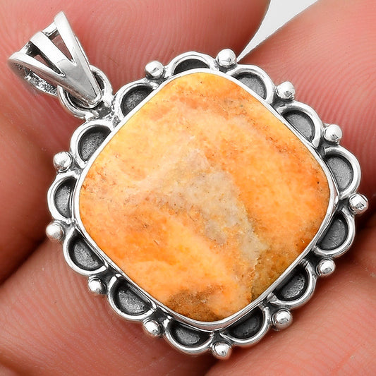 Natural Coral Jasper Pendant P-1080 SDP109009