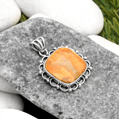 Natural Coral Jasper Pendant P-1080 SDP109009