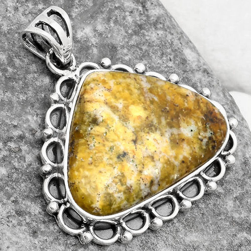 Natural Serpentine Pendant P-1080 SDP109027