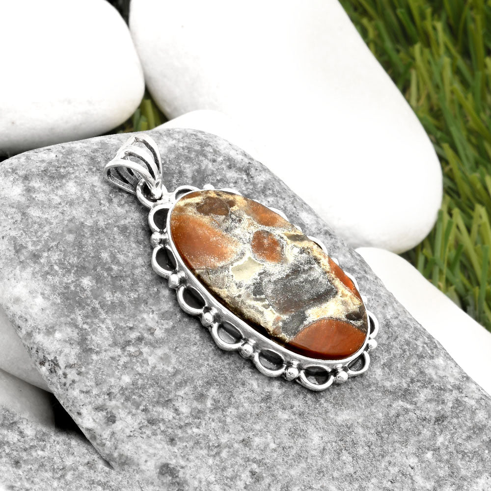 Natural Tabu Jasper Pendant P-1080 SDP109028