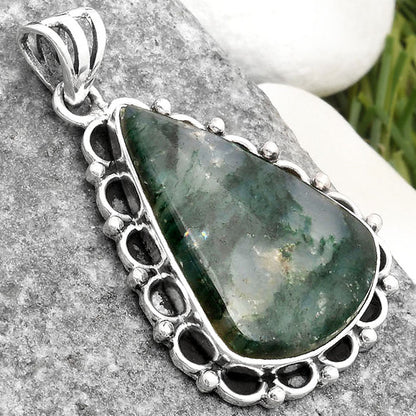 Natural Green Aventurine Pendant P-1080 SDP109031