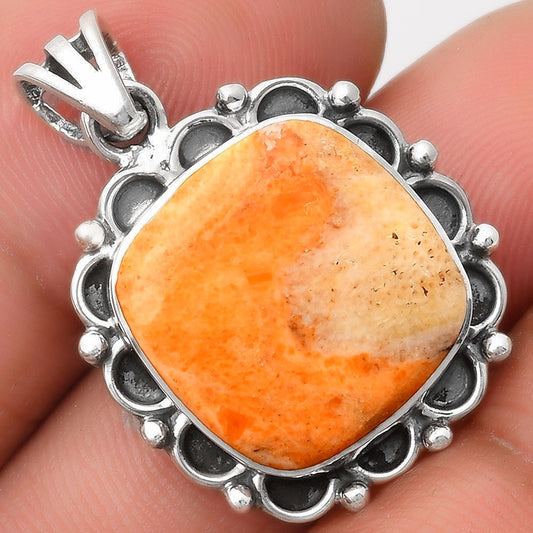 Natural Coral Jasper Pendant P-1080 SDP109039